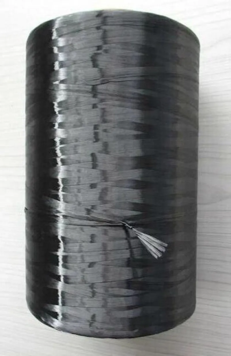 12K Carbon Fiber Fibre Tow Filament Yarn Thread Tape 4900MPa 30m Length