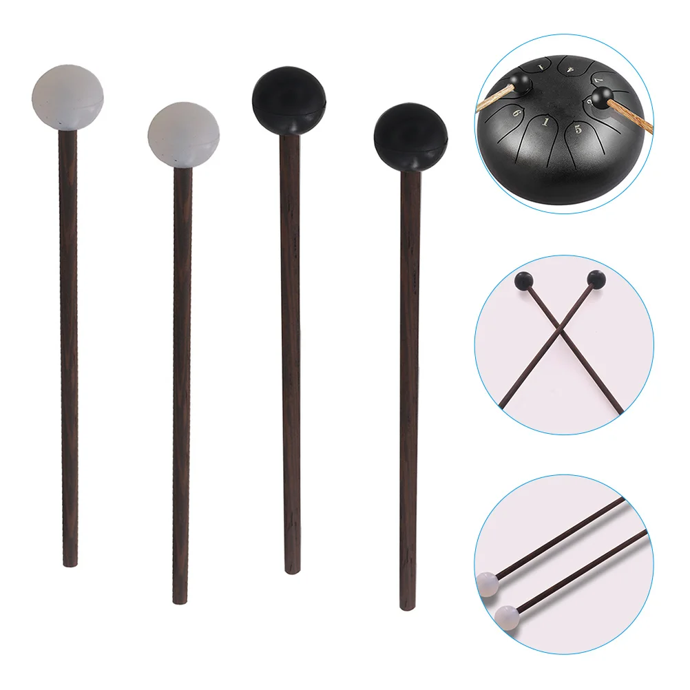 2 Pairs Ethereal Drum Sticks Accessory Durable Percussion Kids Toy Drumsticks Parts Supply Practice Accessories Mallet for