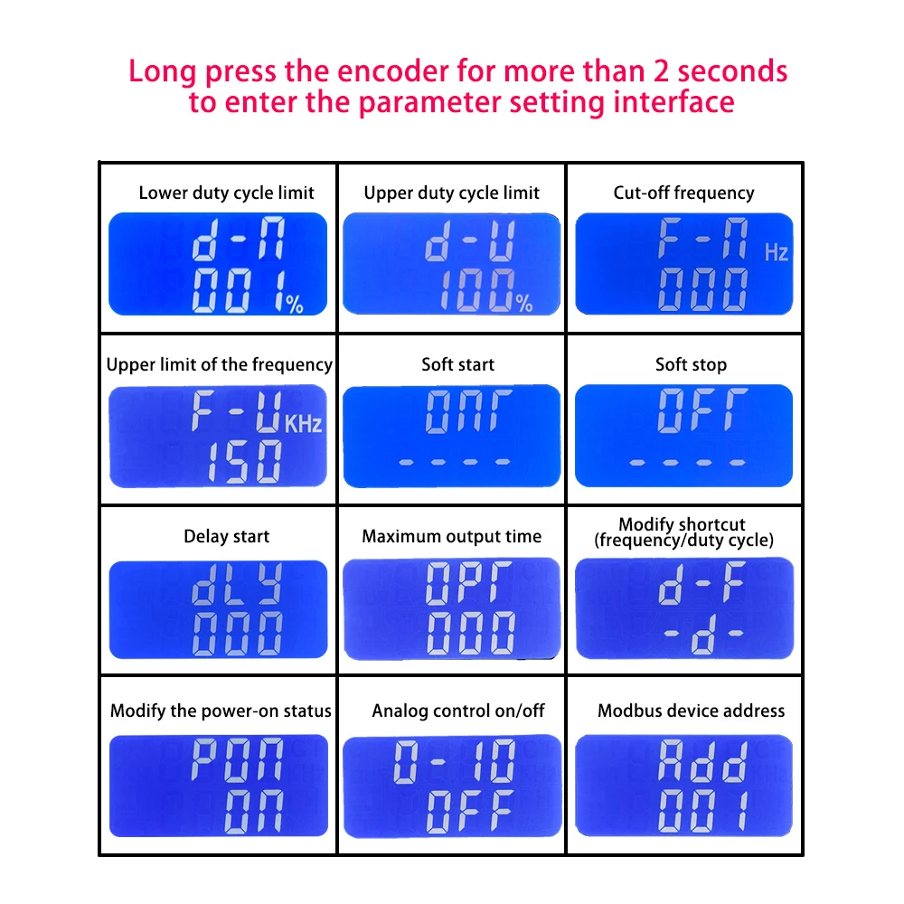 PWM DC 6V-30V 12A 360W Motor Speed Controller 12V 24V LED Lighting Dimming Motor Slow Start Slow Stop Encoder with WIFI Control