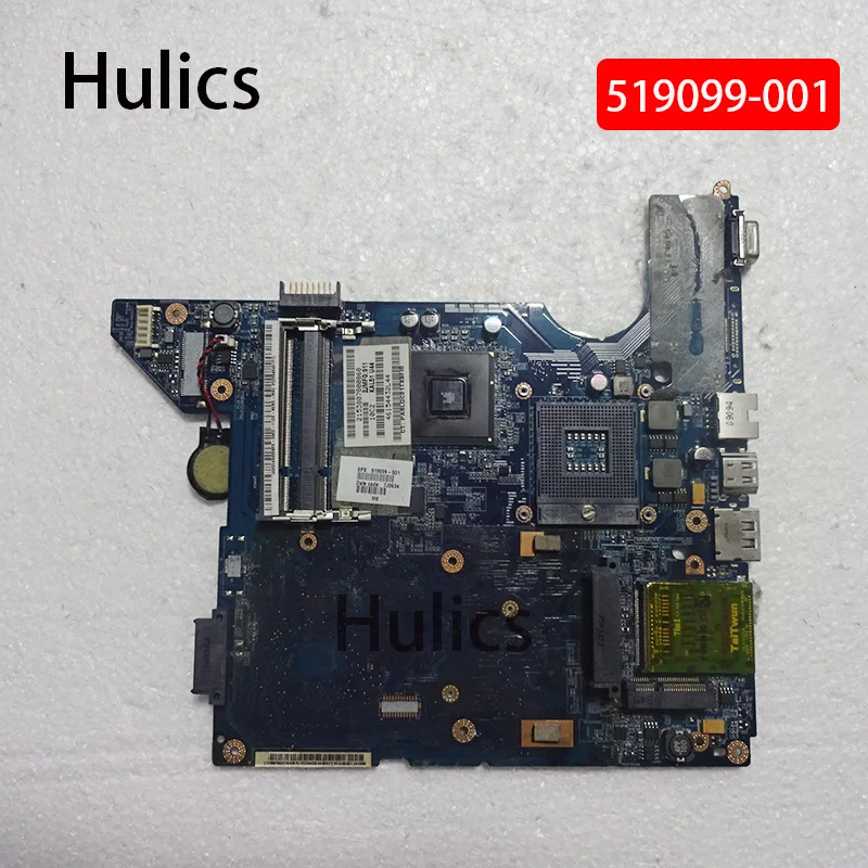 

Hulics Used 519099-001 JAL50 LA-4101P For HP Compaq CQ40 Laptop Motherboard Hd Graphics GL40 DDR2