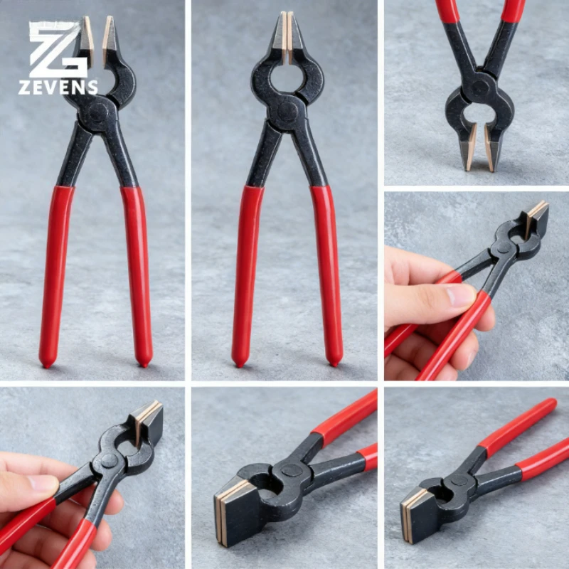 Veg Tan Leather Hide - Professional Leather Edge Folding Pliers Genuine