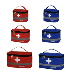 Kit de primeiros socorros portátil para crianças, Medicine Storage Bag, Outdoor Rescue Bag, Home, Large Capacity Kit Medical, Emergency Organizer