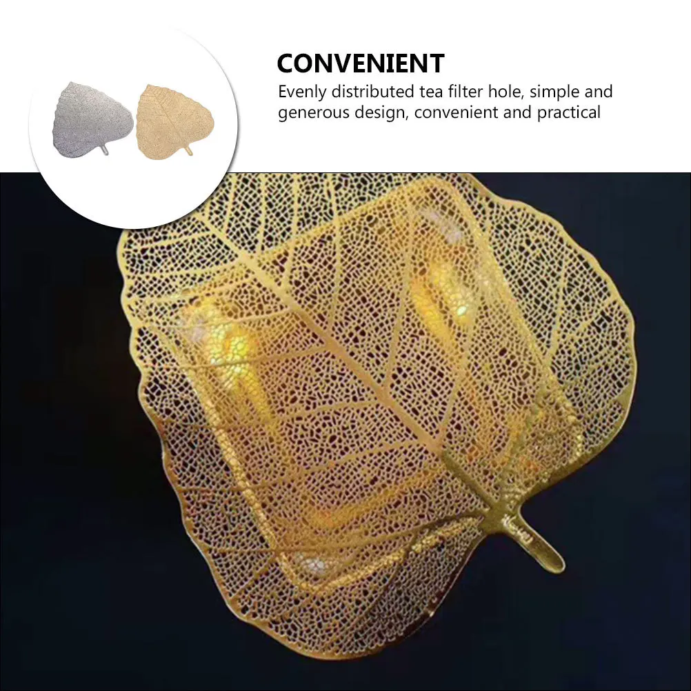 

2Pcs Tea Filter Strainer Infuser Fine Mesh Multi- Kitchen Accessory Tea Filter Kitchen Accessory