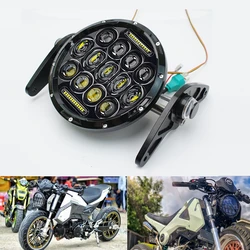 60W LED Headlight at Front Fork for Grom 125 MSX125 2013-2016 Ducati Venom X12RS 125 (Spot 60W)