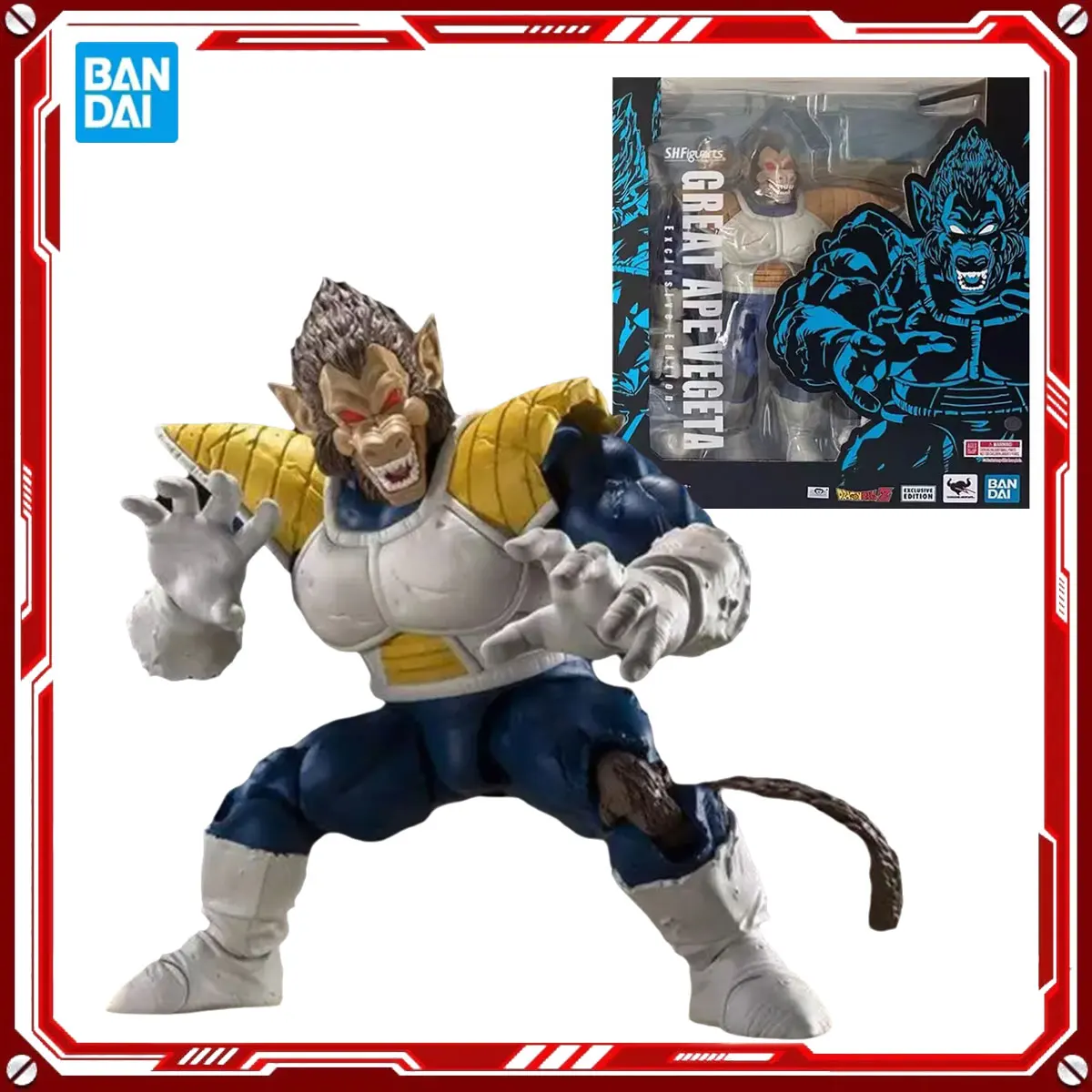 

Bandai Genuine Dragon Ball Anime Model Kits Great Ape Vegeta - Exclusive Edition Toys SHF Action Figure Assembly Model Gift Kids