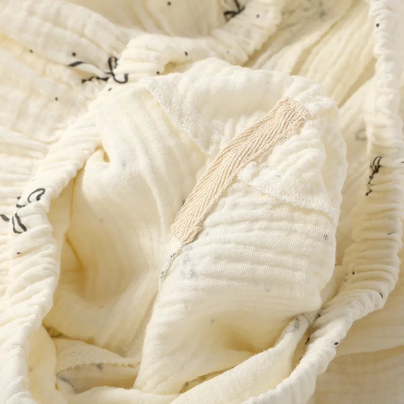 2026 Neues Frühlings- und Herbst-Damen-Pyjama-Set aus 100% Baumwolle, süßes und niedliches zweiteiliges Hausbekleidungs-Set mit Rundhals-Hoodie und Spitze – Detail 13