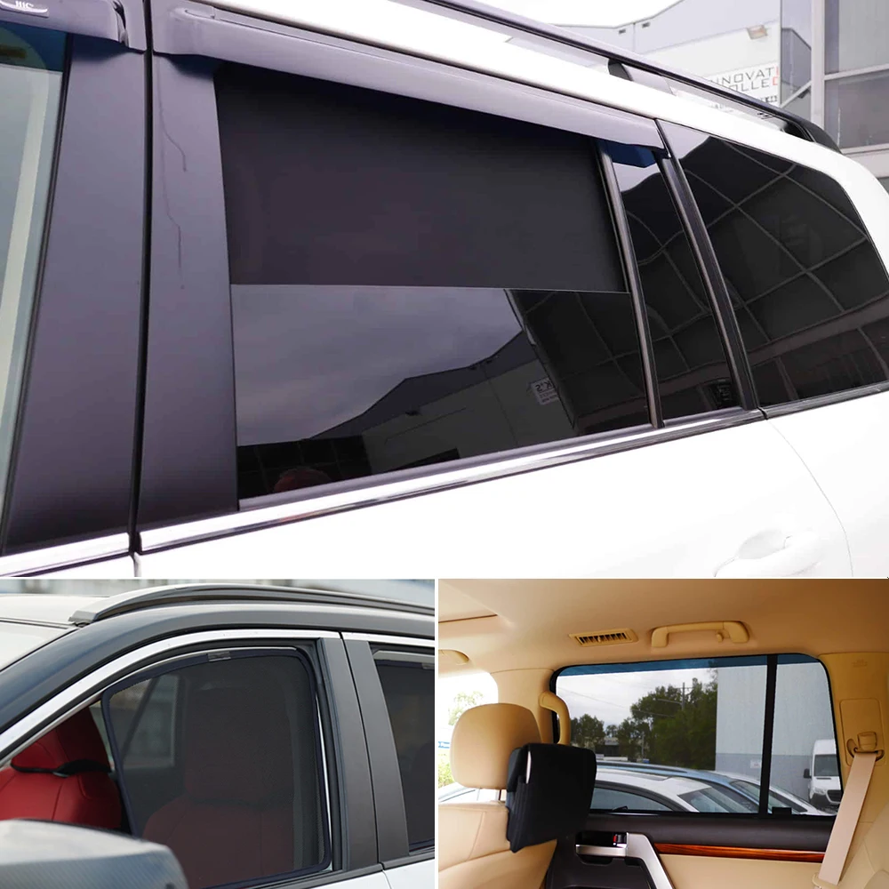 For Exeed VX 2019-2023 Magnetic Car Sunshade Shield Front Windshield Curtain Rear Side Baby Window Sun Shade Visor