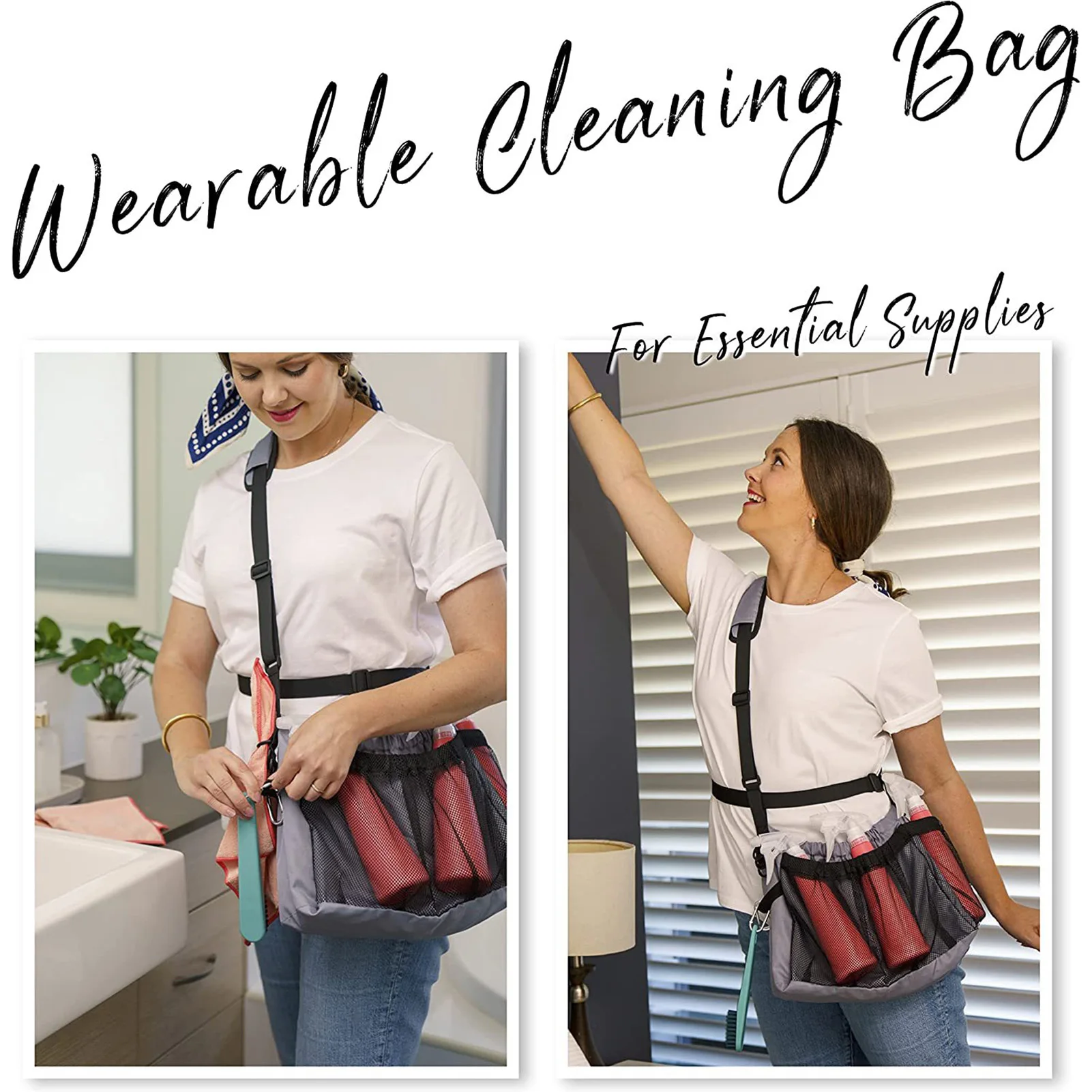 Pochette à ceinture pour outils utilitaire, simple face, sac de rangement pour outils, tablier de travail, plusieurs poches