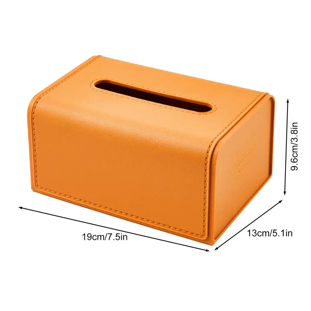 Tissue Box Cover Holder Large Capacity Waterproof Easy to Clean Disposable Paper Hand Towels Storage Holder