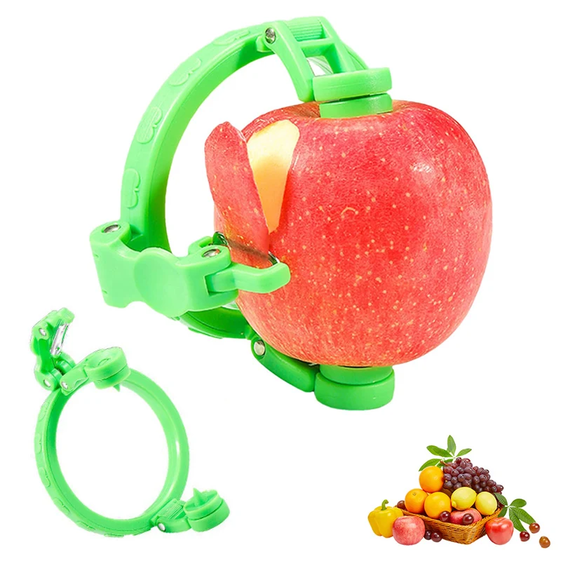 Pelador de manzanas de mano, herramienta de pelado de pera y fruta giratoria Manual plegable, dispositivo ergonómico para melocotones, patatas Kiwifruit