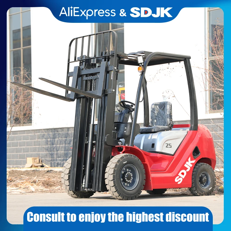 

Шаньдунский чешский 2-тонный небольшой вилочный погрузчик, производитель перемещения на складе, прямые продажи, дизельный сбалансированный вилочный погрузчик