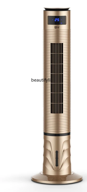

Household silent water-cooled tower fan, vertical cooling fan humidification mobile cooling single cooling small air conditioner