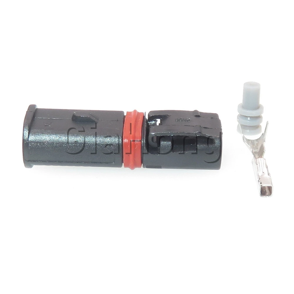 1 Set 2 Ways 872-406-501 AC Assembly Automobile Electric Cable Socket Car Waterproof Plug Auto Plastic Housing Sealed Connector