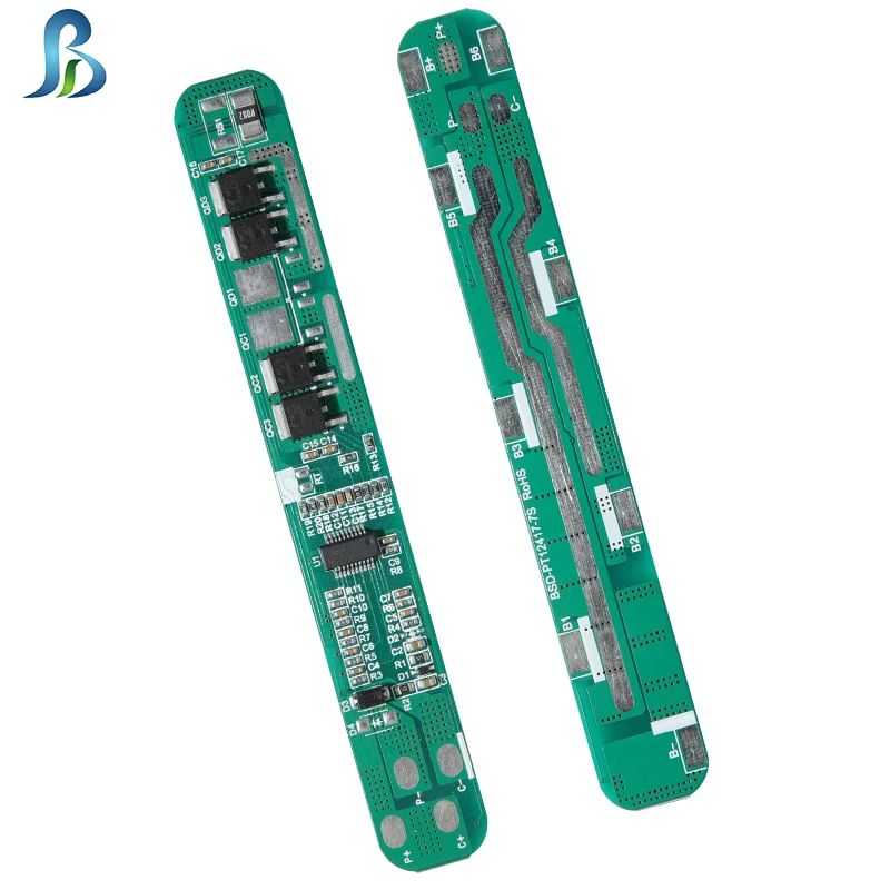 Bisida 25.9V BMS 7 series 10A charging and discharging at the same port for scooter, balance car battery pack