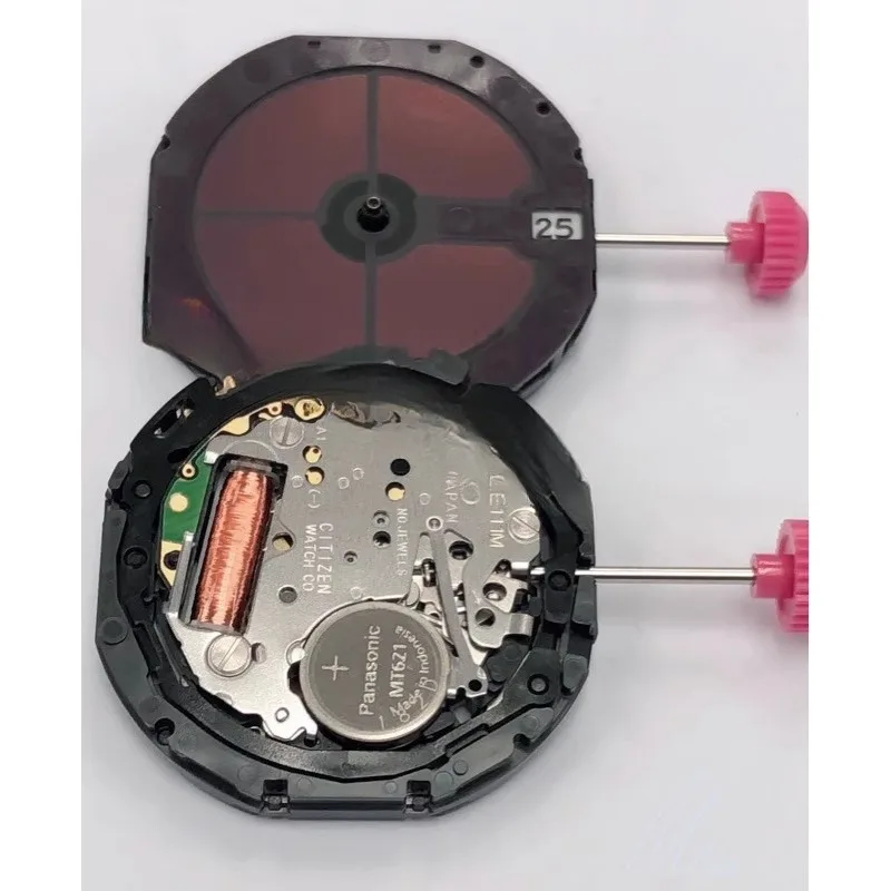 Parts for the new E111M movement, including kinetic energy batteries