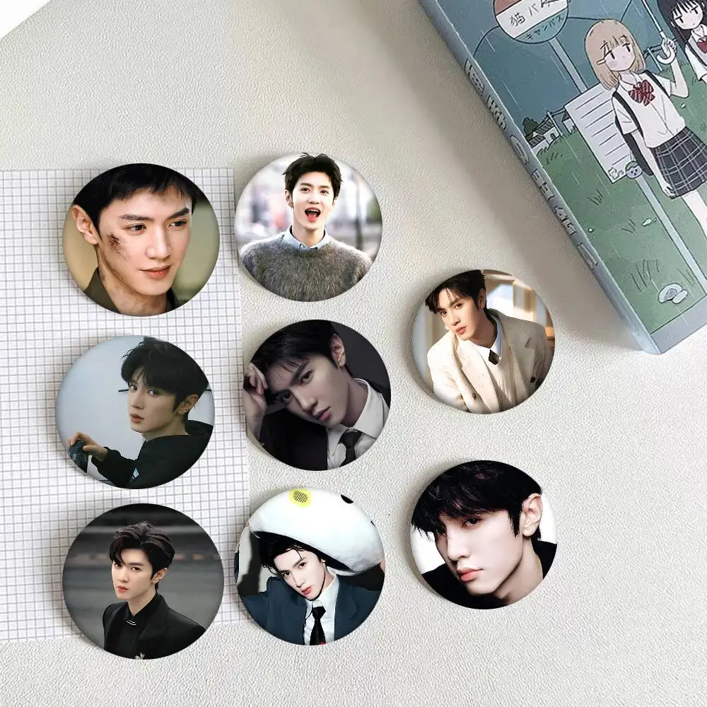 Actor Chen Zheyuan Round Badge Creative Brooch Clothing Backpack Accessories Lapel Pin