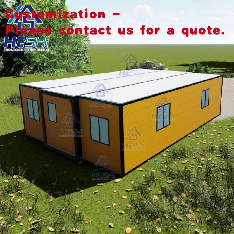 

custom.Custom Prefabricated Modern Container Expandable House Two Bedroom Prefab Light Steel Movable Home Casa Contenedor