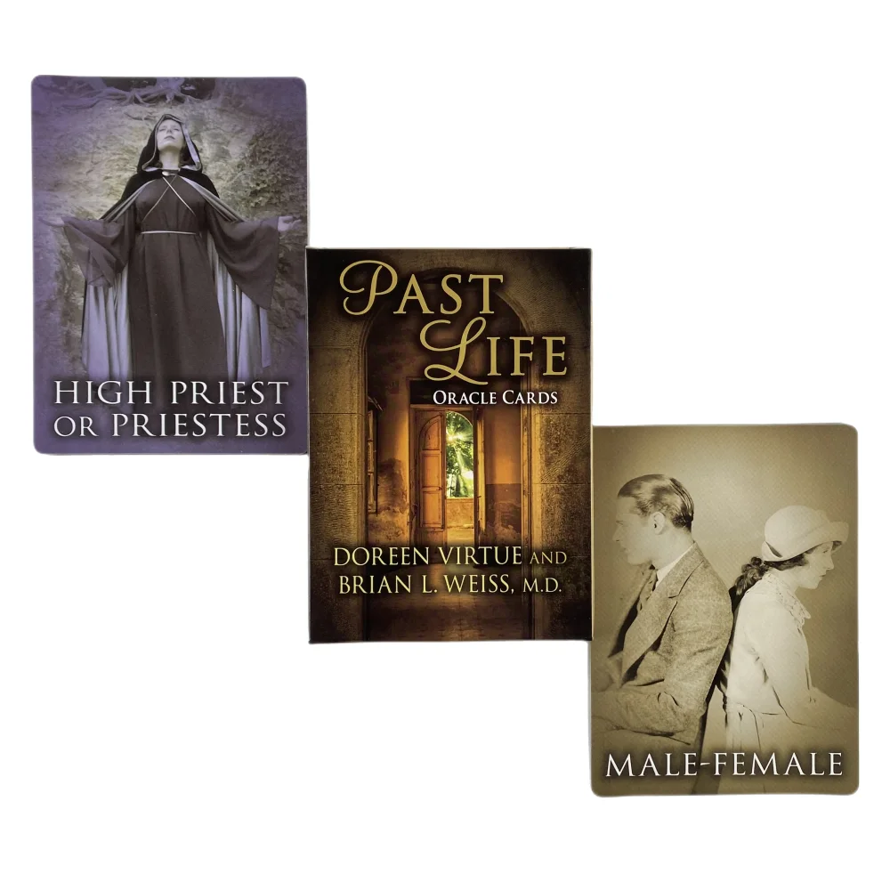 

Past Life Oracle Cards Full English Board Game High quality Tarot Deck Playing Cards