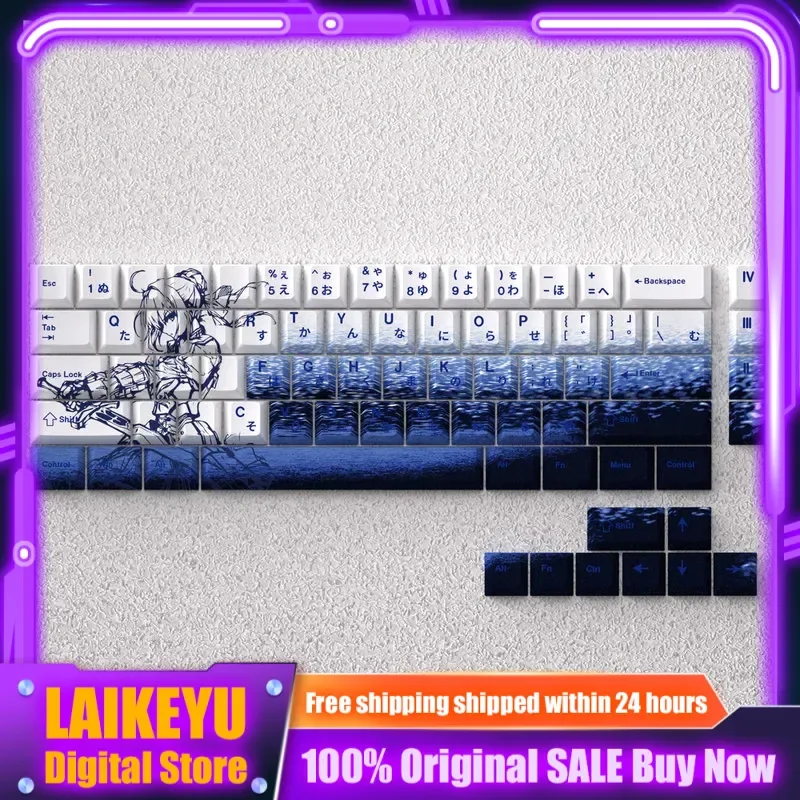 

cartoon anime Theme Anime Keycap Mechanical Keyboard Customized Cute Keycap Gaming Keyboard Accessories Cartoon Gift Collection