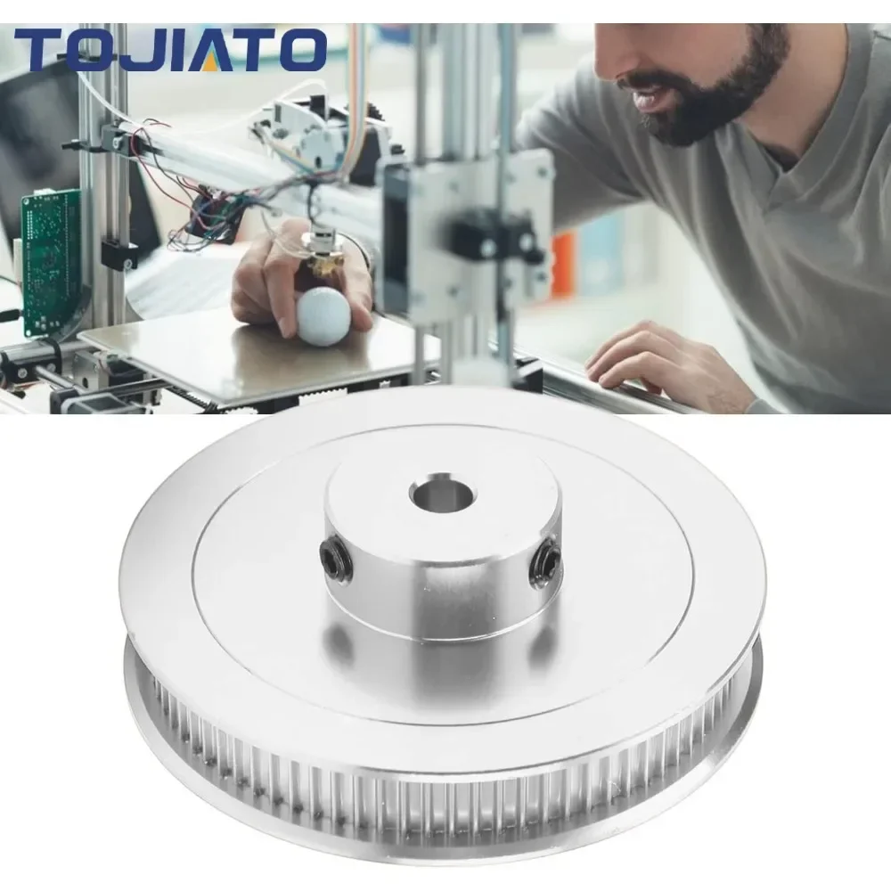 VORON 80 zębów GT2 Koło pasowe rozrządu 2GT Koło pasowe synchroniczne Otwór 5/8 mm Szerokość 6 mm Pasek rozrządu 80T GT2 Koło napędowe ze stopu aluminium