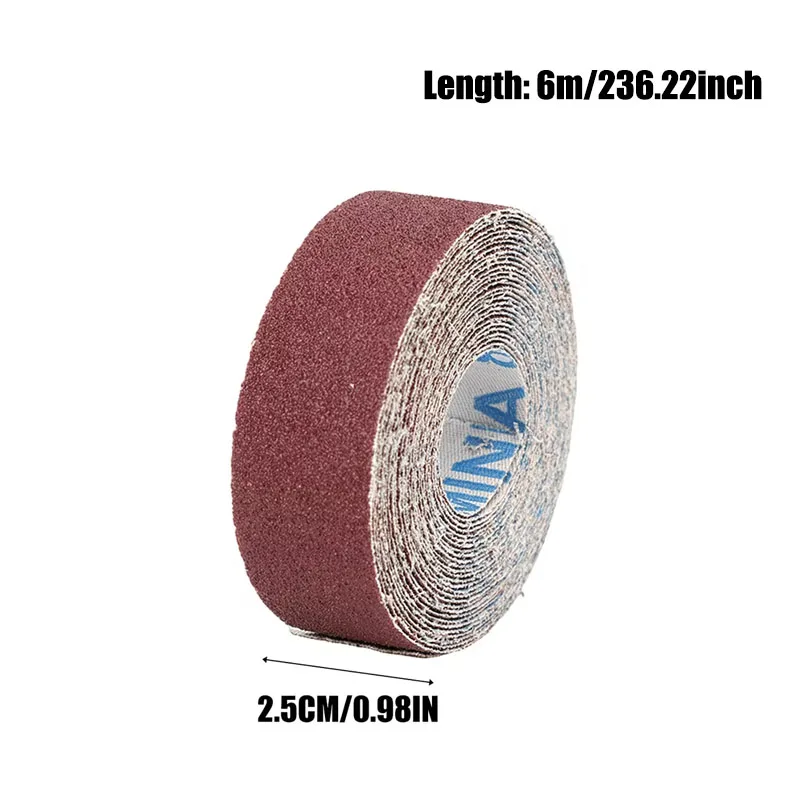 1pc Aluminum Oxide Emery Cloth Roll – Continuous Sandpaper for Metalworking, Woodworking, Furniture Repair, Auto Sanding
