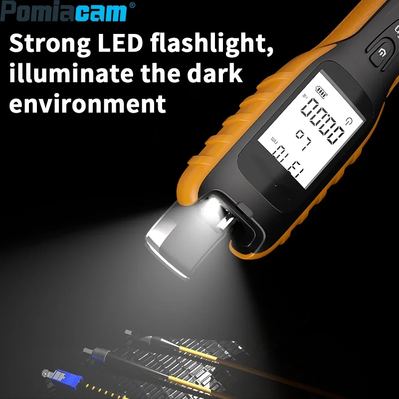 G11 OPM Meetbereik -50~+26dbm Li-batterij vermogensmeter glasvezel OPM 1270nm 1577nm optische vermogensmeter DC +5V/1A Uitgang