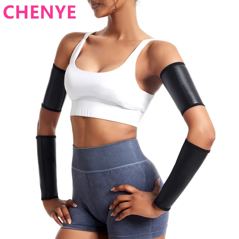 

Woman Body Shaper Faux Leather Arm Sleeves Compression Sleeves Women Small Gloves Exercises Bicep Trimmers Shapewear Sets