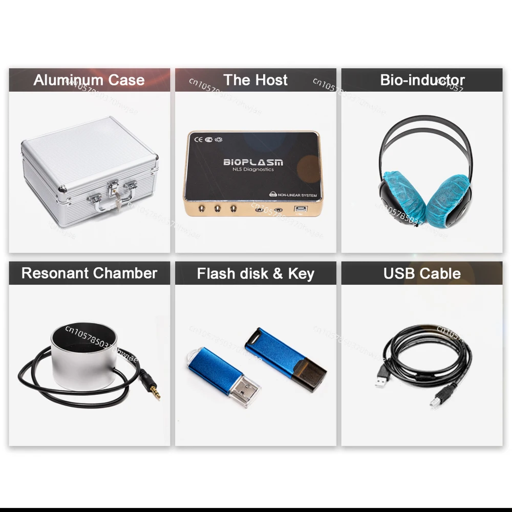 2023 Bioplasm Nls Health Analyzer Diagnostic Tester Bioresonance Scanner with Therapy Function