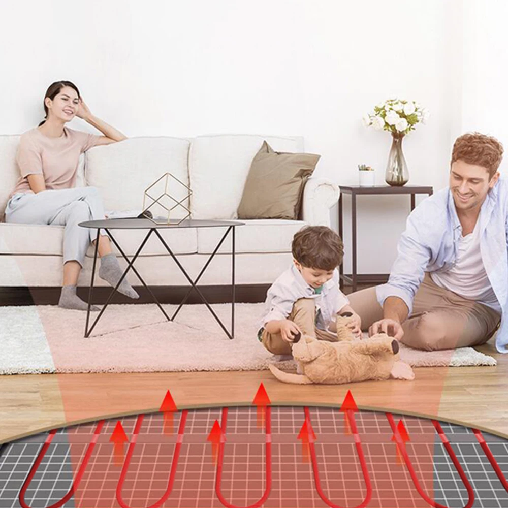 MINCO HEAT 100m/lot Infrared 1K 2K 3K 6K 9K 12K 18K 24K Fluoroplastic Warm Floor Heating Wire DIY Heating Cable Hotline