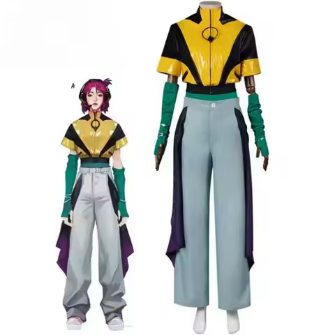 LOL Heartsteel Alune Cosplay Costume Purple Wig Game Lengends Cosplay Halloween Anime Event Outfit Women Pants Suit Uniform