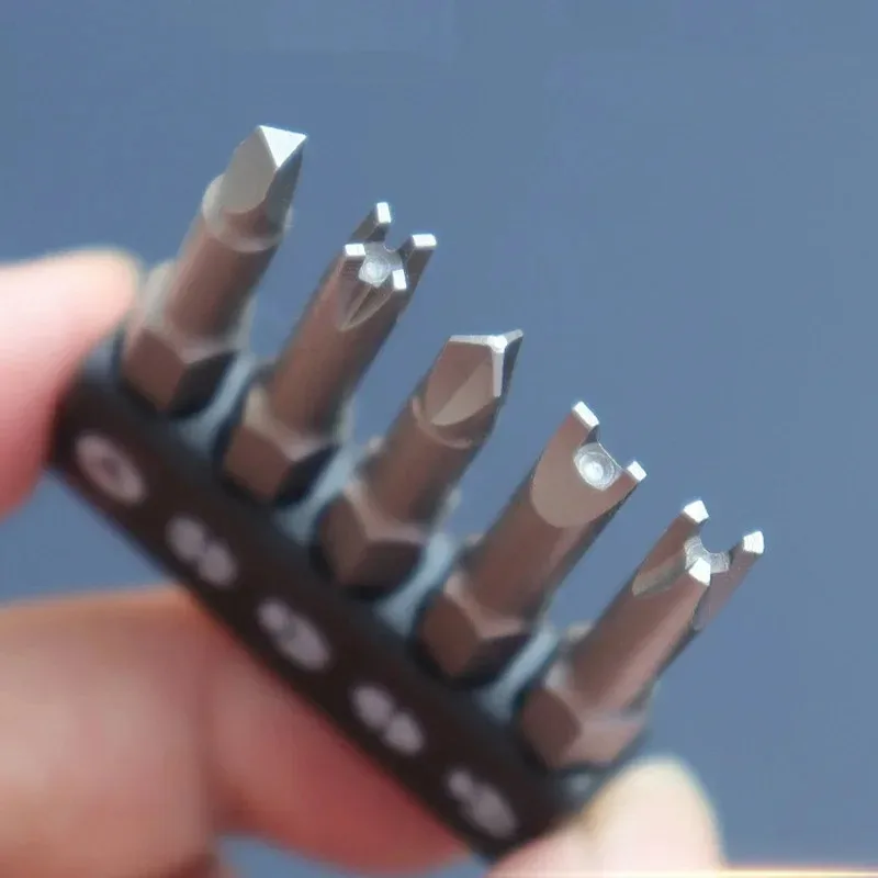 4/7/13-teiliges Spezial-Schraubendreher-Set, 50 mm, U-förmig, Y-Typ, Dreieck, Innenkreuz, Dreipunkt-Schraubendreher-Bit, Werkzeugzubehör – Detail 8