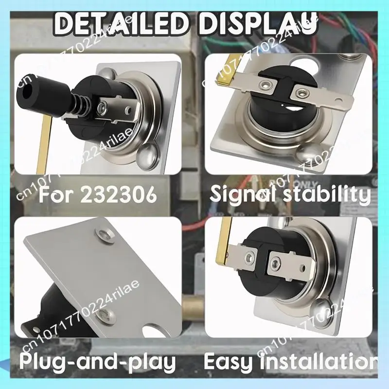 

A17Z 2 шт. переключатель термостата 232306 совместим с деталями водонагревателя Suburban-RV 120 В, термостат водонагревателя RV