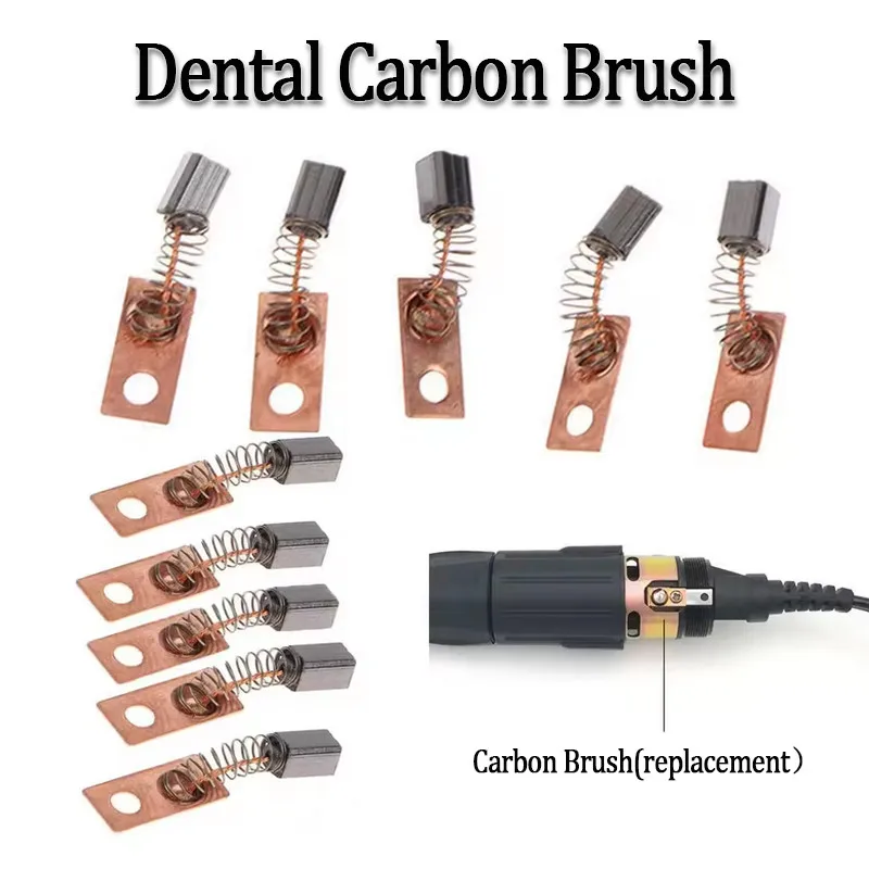 

10PCS Dental Carbon Brush Universal Electric Grinder Replacement Dental Grinding Machine Micromotor