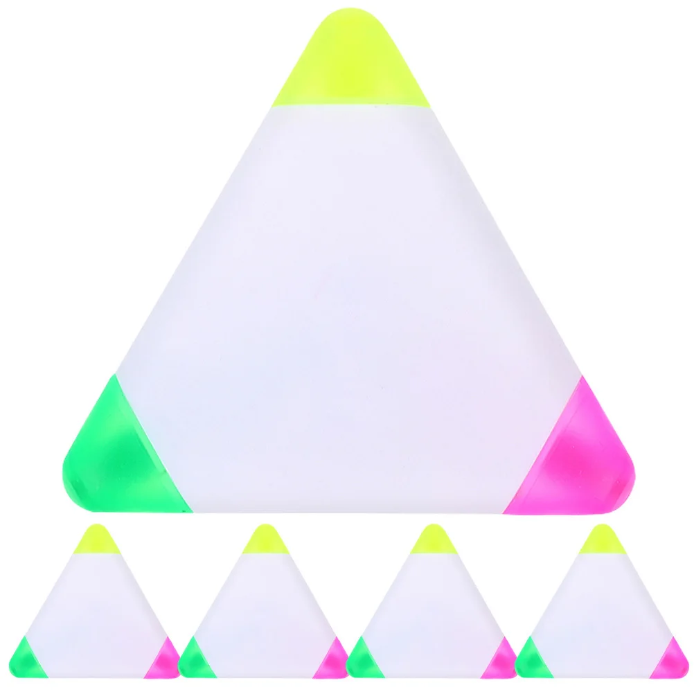 5 قطعة فسفورية الجدة علامات متعددة الوظائف للطلاب الفنانين أقلام الفلورسنت المحمولة كتاب بمناسبة الإمدادات #3