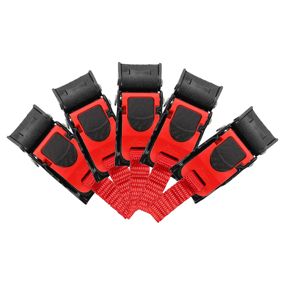 5Pcs Motorcycle Buckle Quick Release Durable Adjustable Replacement Chin Strap Buckle Safety Hat Buckles