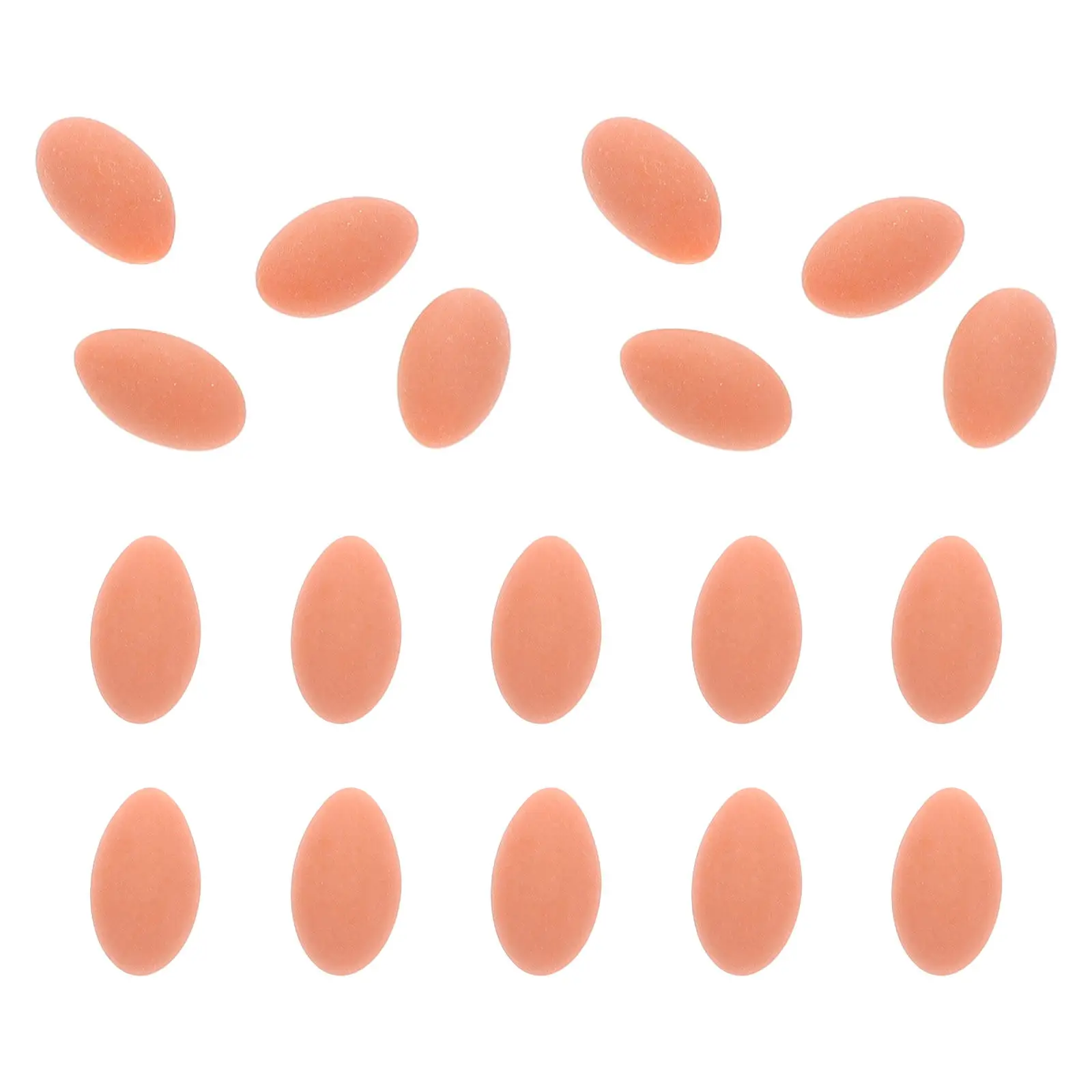 

25Pcs Miniature Realistic Chicken Eggs for Dollhouse Kitchen Decor Tiny Egg Models Home Decoration Mini Egg Props Micro