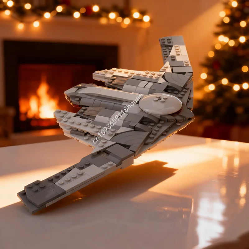 

366 шт. MOC Northrop Grumman B 2 Spirit Альтернативная звезда Модель Строительные игрушечные блоки Сборка Рождественский подарок DIY Идея Образовательный кирпич