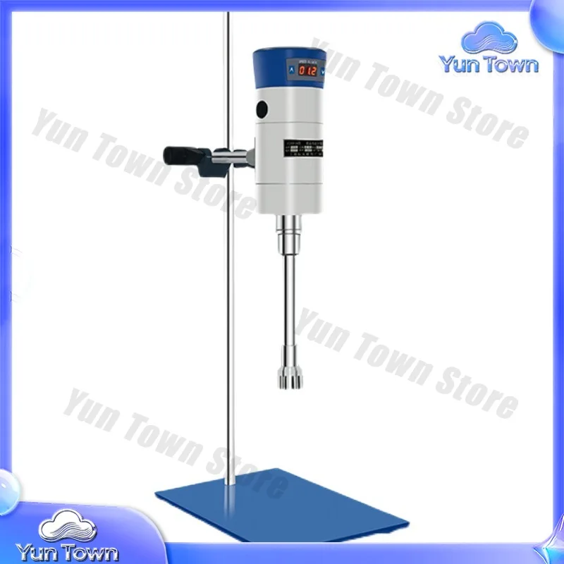 Digital High Speed Shear Homogenizer Mixer for FJ300-SH Laboratory Cosmetic Cream Dispersion Emulsifier and Homogeneous