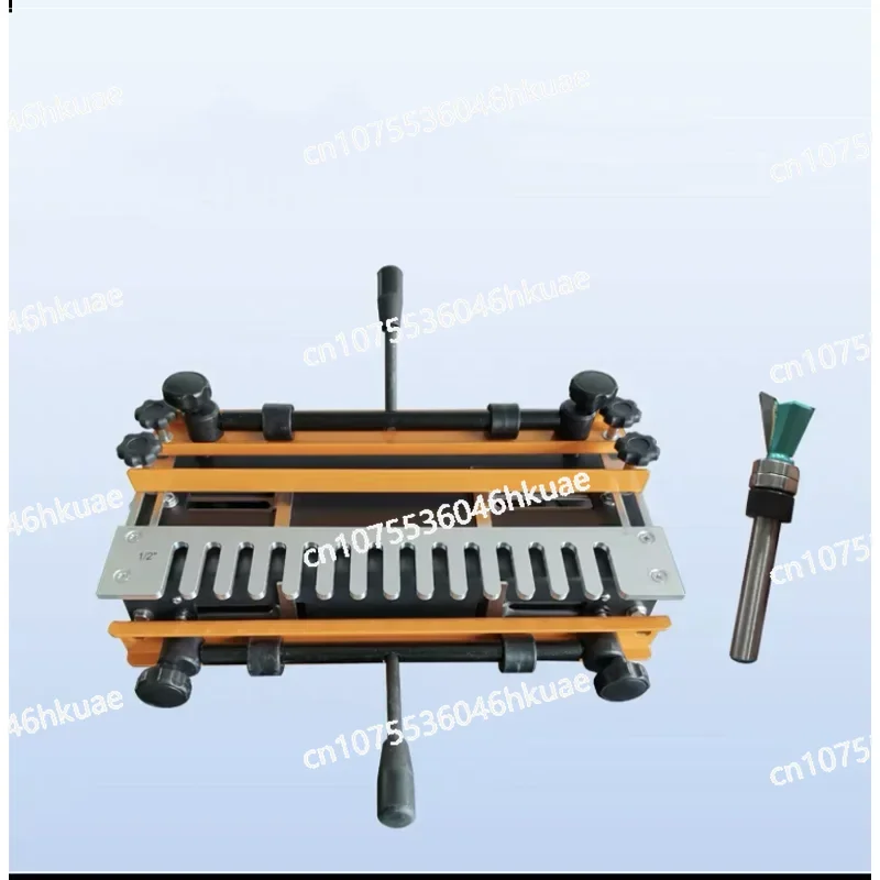 

Surprise Price 12" Portable Dovetail Jig Woodworking Semi-Permeable Tenon Mortise Machine
