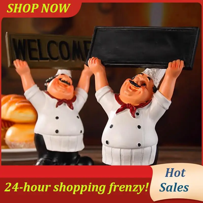

AB31-Creative Home Gift Chef Decoration Chef Hands Message Board Small Chef Crafts Home Decoration Cafe