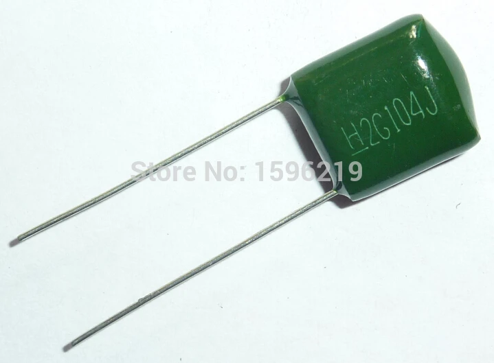 

10pcs Mylar Film Capacitor 400V 2G104J 0.1uF 100nF 2G104 5% Polyester Film capacitor 104 J