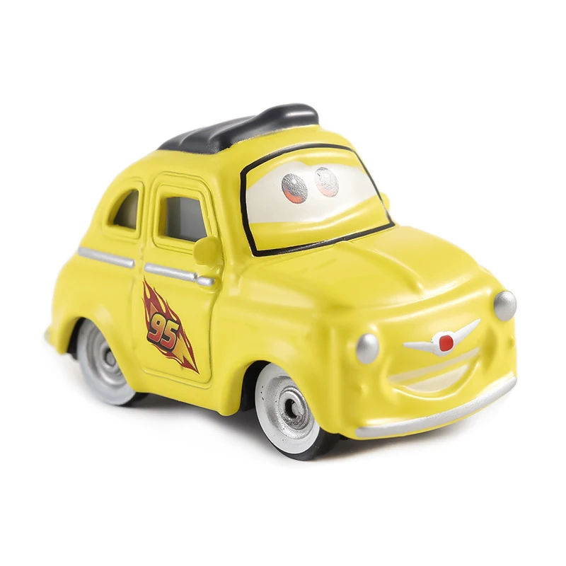 Cartoon Pixar Cars Lightning McQueen 1/55 Metall-Druckguss Anime-Figur Storm Jackson Rennspielzeug Sammlerstücke Kindergeschenke