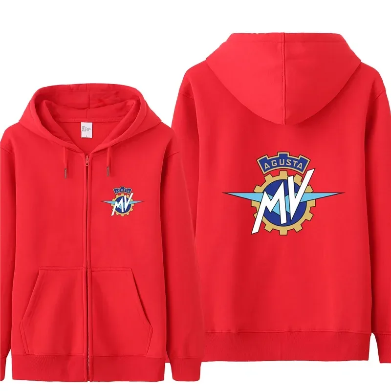 2023 per MV Agusta moto felpa con cappuccio uomo Casual Pullover in pile Unisex uomo per MV Agusta felpe