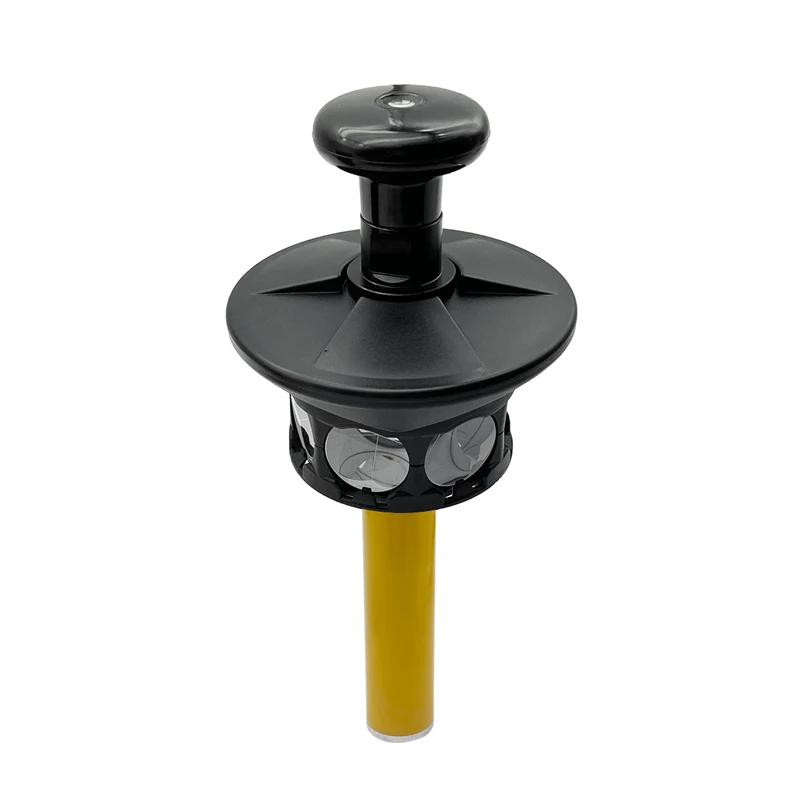 Призма TLF, 360 градусов, посеребренная для тахеометра Trimble, внутренняя резьба 5/8 дюйма X11, с удлиненной стойкой 10 см