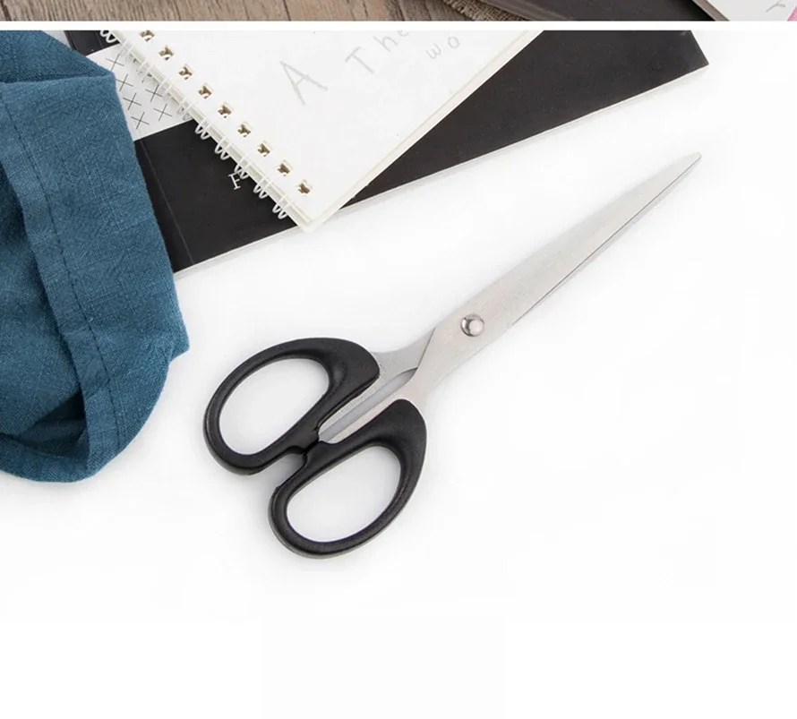 New Stainless Steel Scissor Student Stationery Scissors Multi-Purpose Handmade Paper Cuttings Small Scissors Thread Scissors