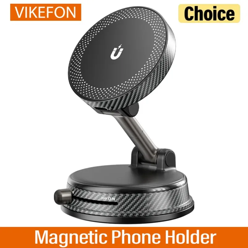 

Car Vacuum Magnetic Phone Holder Suction Bracket For Magsafe iPhone 17 16 15 14 13 12 Pro Max For Auto/Gym/Mirror/Shower Stand