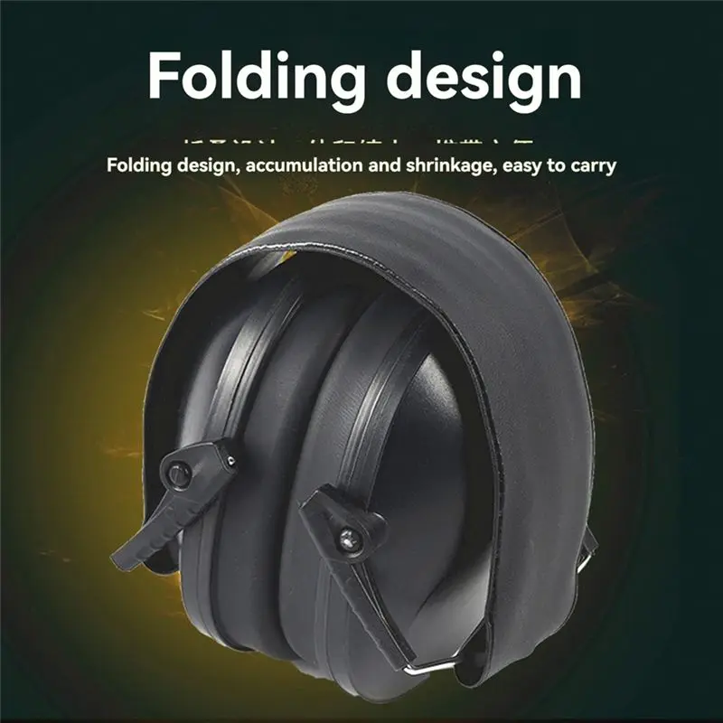 [B24B!】 Noise-Canceling Earmuffs For Kids & Adults - Wireless, Adjustable Earmuffs For Workplace Hearing Protection