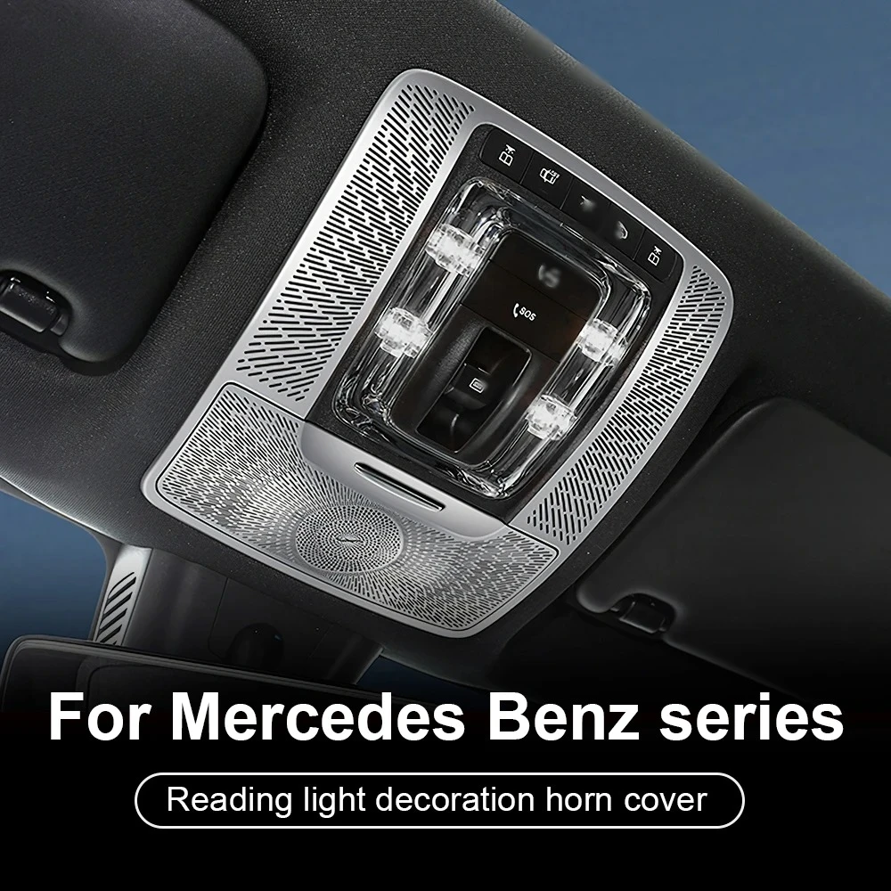 

For Mercedes Benz A B CLA GLB GLA GLE Class W177 W247 C118 X247 H247 W167 EQA EQB 2020-2024Car Front Reading Lamp Light Cover