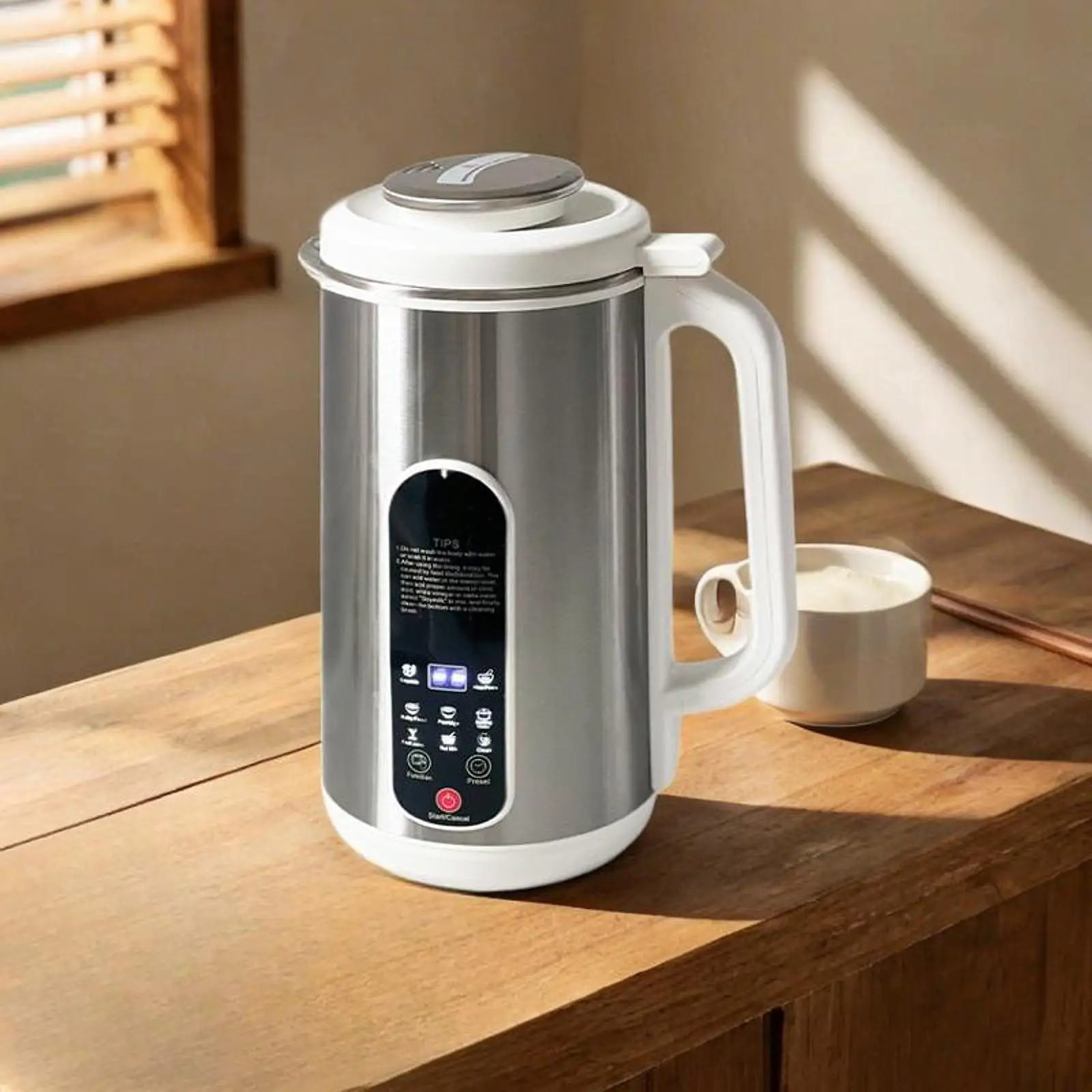

Nut Milk Maker Self Cleaning Multifunctional Soy Milk Machine Blender Almond Maker for Soy Non Dairy Beverage Homemade Almond