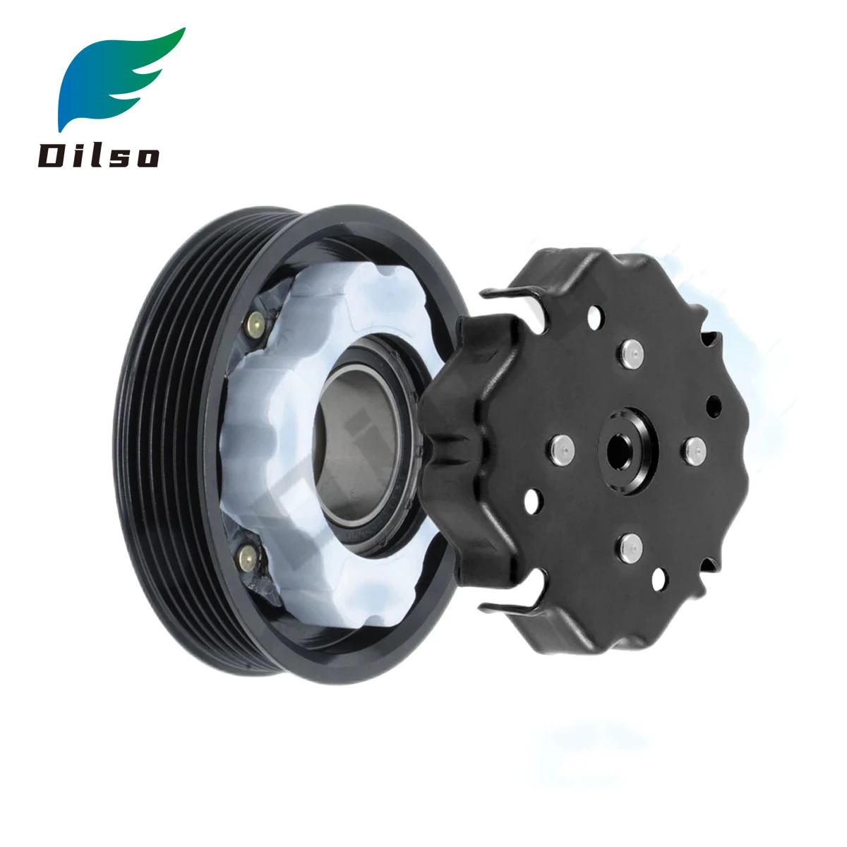 AC  Air Conditioning Compressor Clutch Pulley 6SEU14C FOR BMW 116D 118D 120D 123D E81 318D 320D E90 64526987863